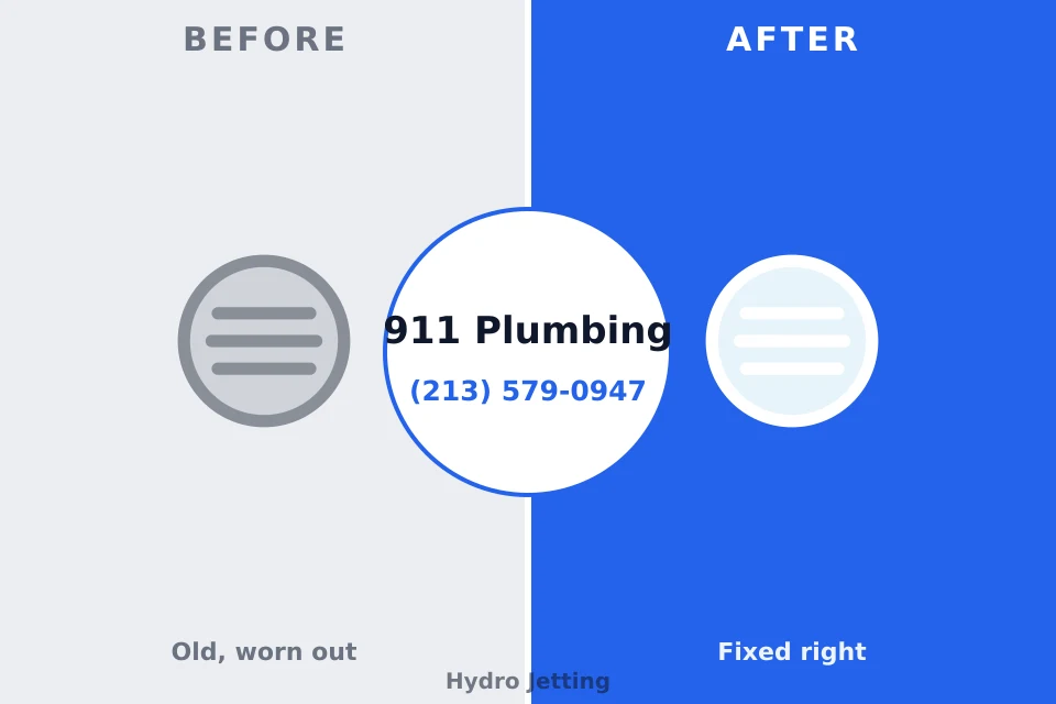 Before and after: plumbing company Homestead, FL
